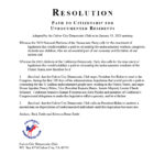 Resolution LACDP Path to Citizenship